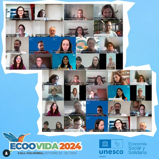 Imagen de la última reunión de la Catedra UNESCO de ESS